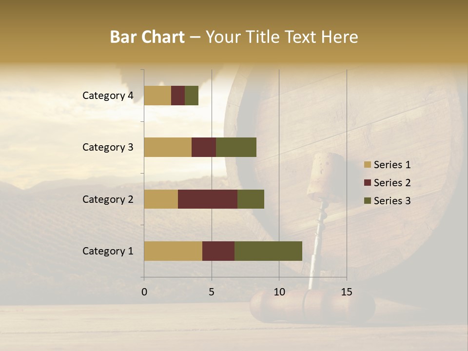 Nobody Wood Keg PowerPoint Template