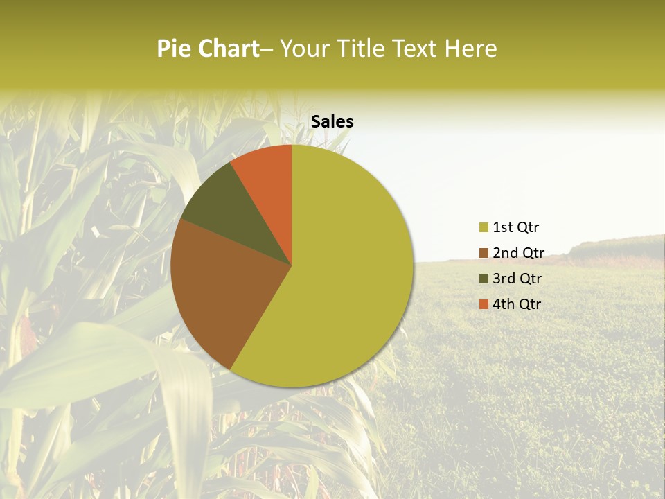 Field Sky Garden PowerPoint Template