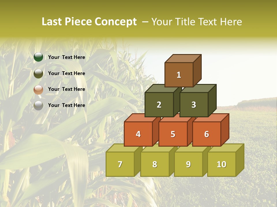 Field Sky Garden PowerPoint Template