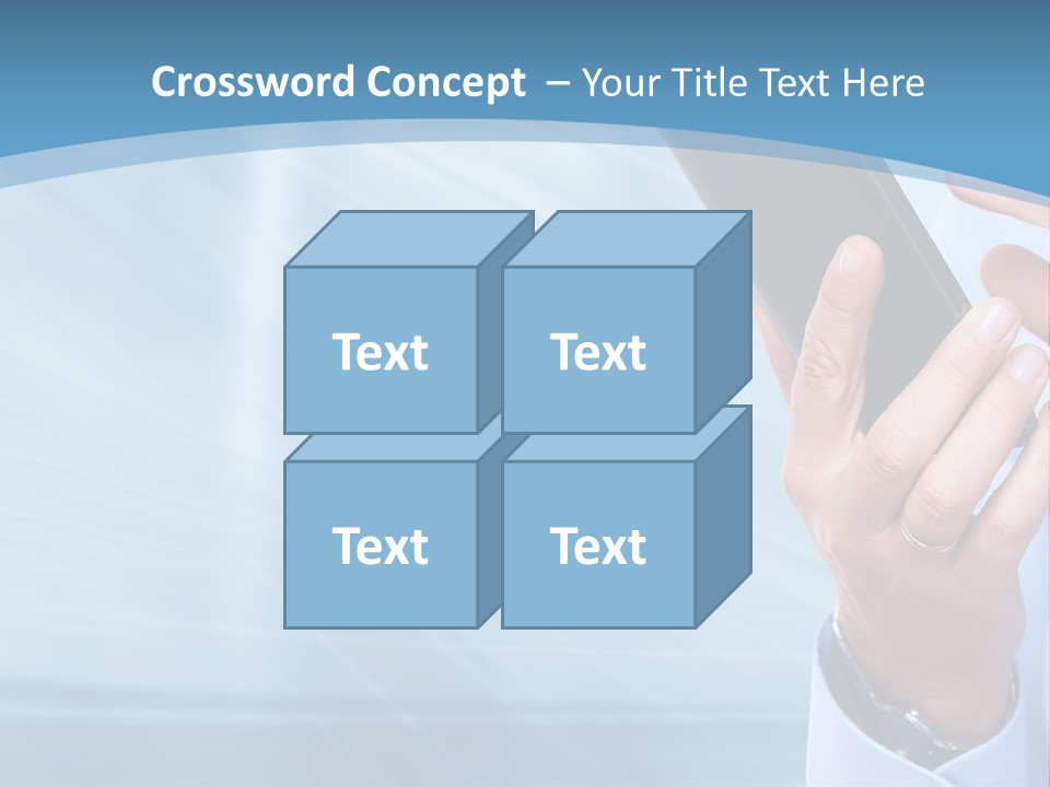 Telephony Woman Technology PowerPoint Template