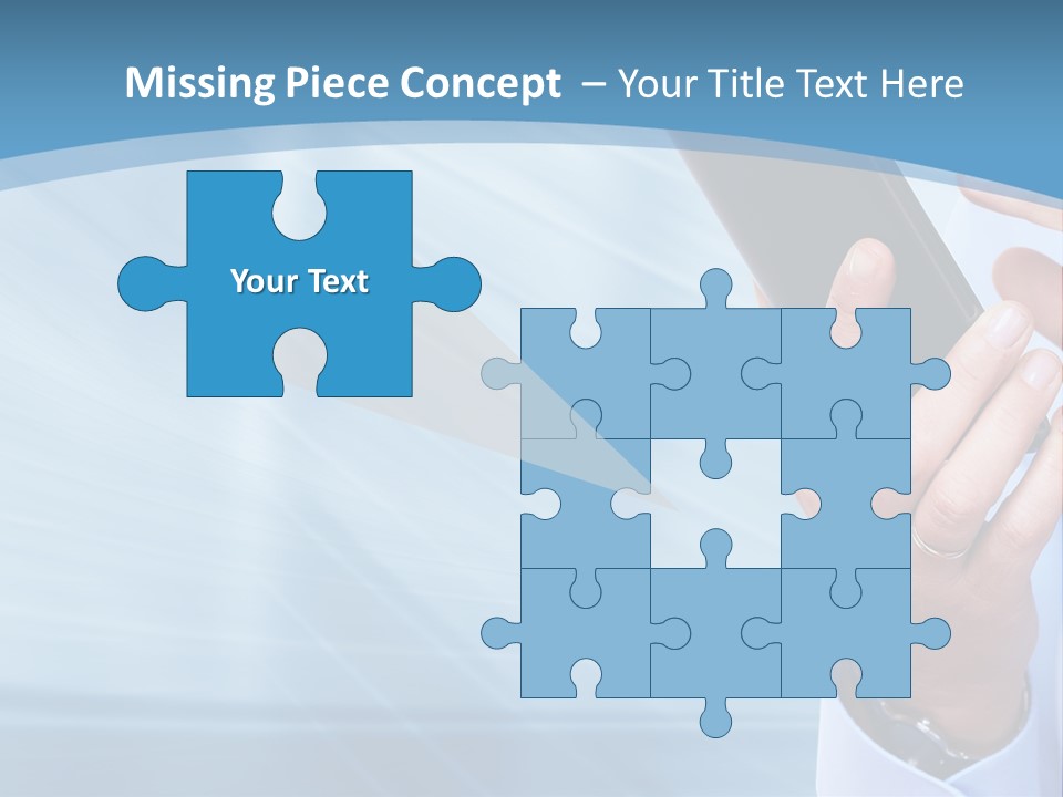 Telephony Woman Technology PowerPoint Template