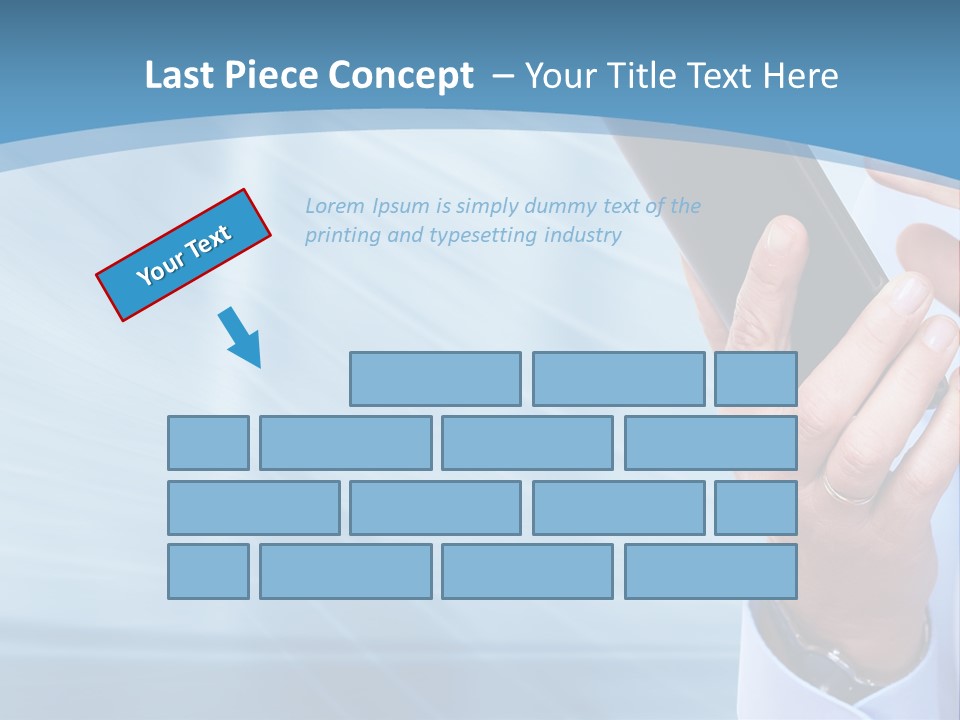Telephony Woman Technology PowerPoint Template