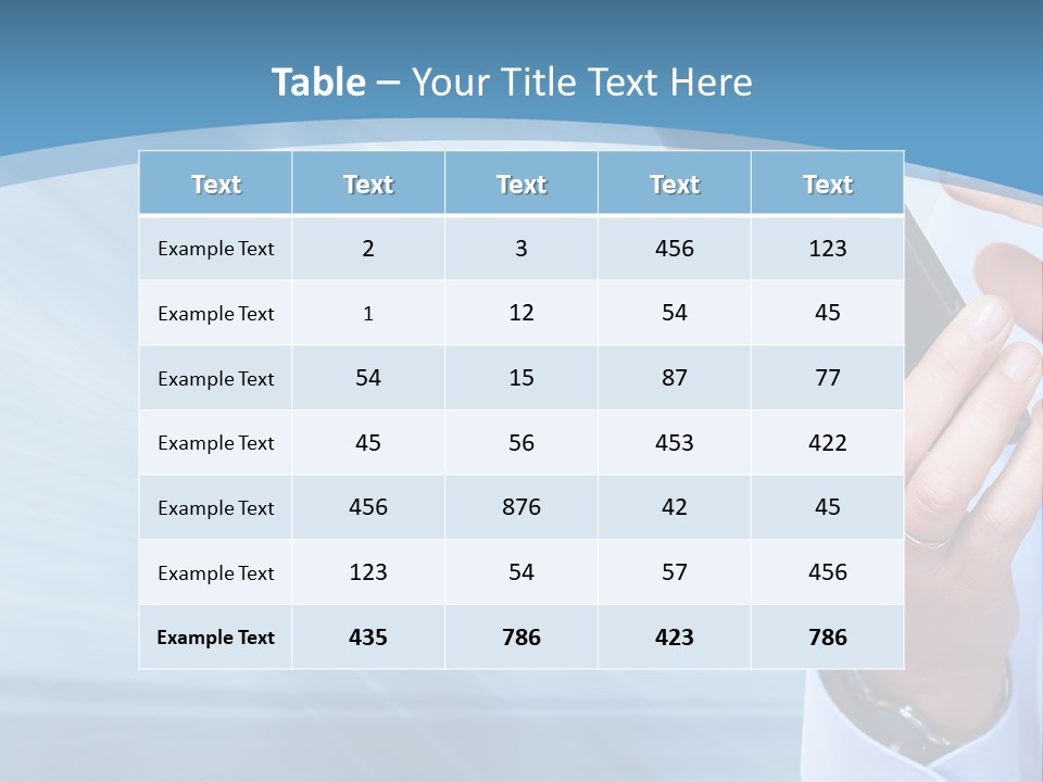 Telephony Woman Technology PowerPoint Template