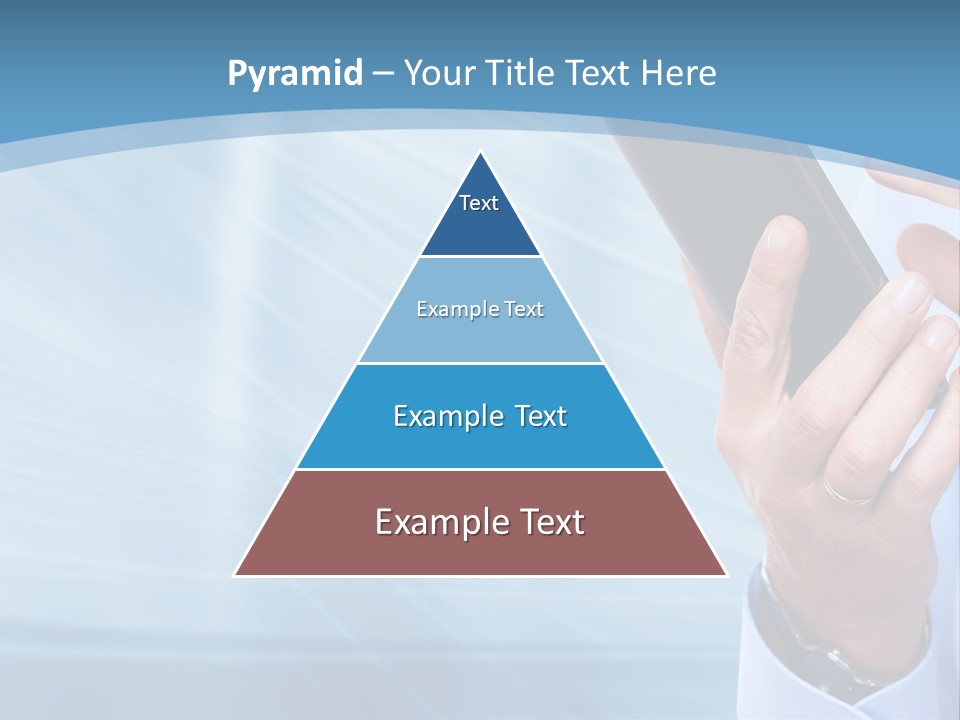 Telephony Woman Technology PowerPoint Template