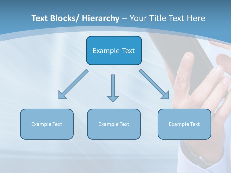Telephony Woman Technology PowerPoint Template