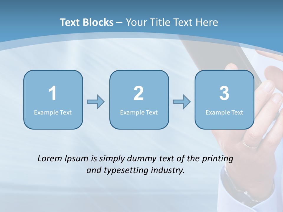 Telephony Woman Technology PowerPoint Template