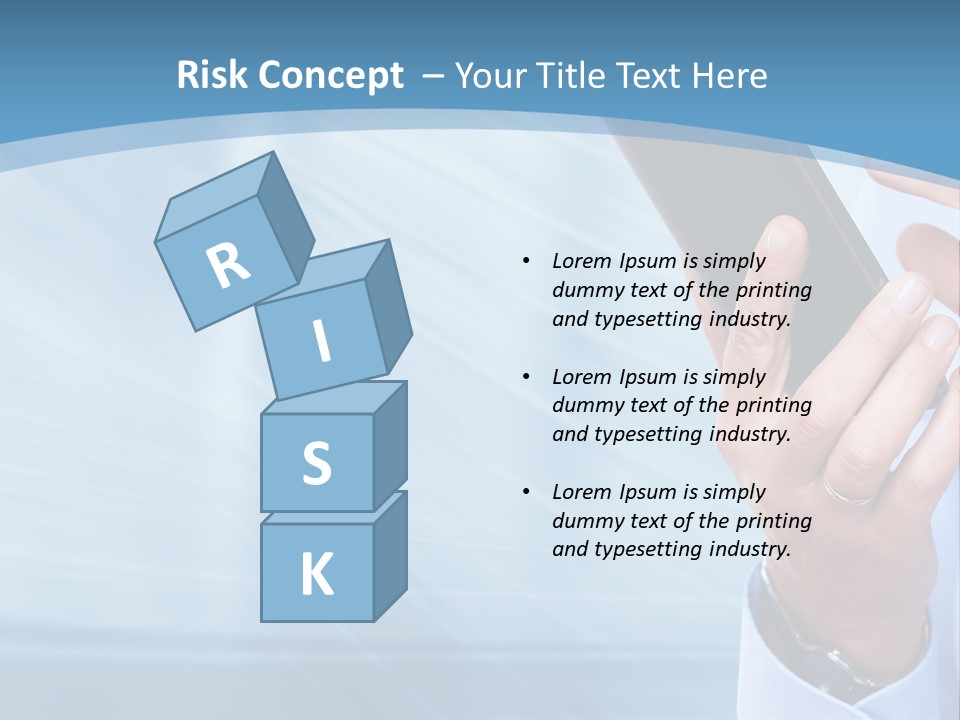 Telephony Woman Technology PowerPoint Template