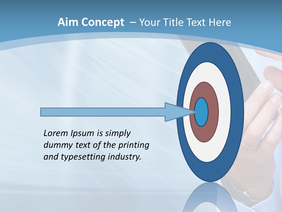 Telephony Woman Technology PowerPoint Template