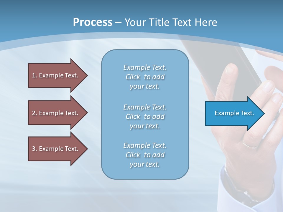 Telephony Woman Technology PowerPoint Template
