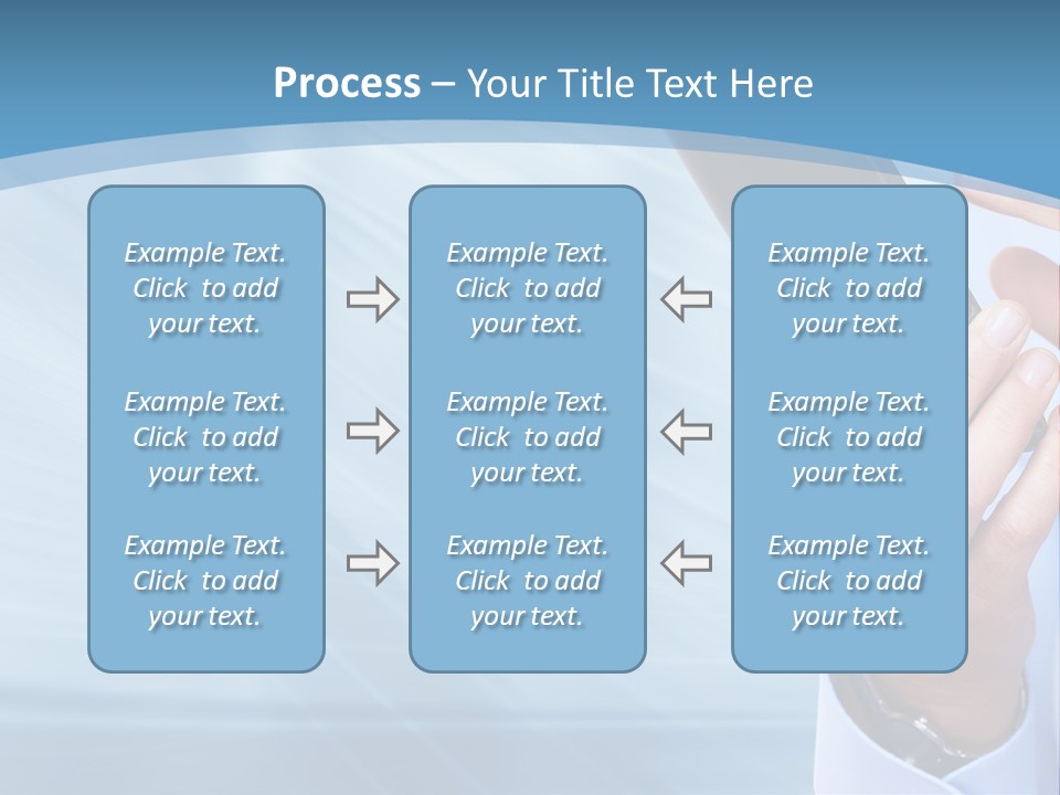 Telephony Woman Technology PowerPoint Template