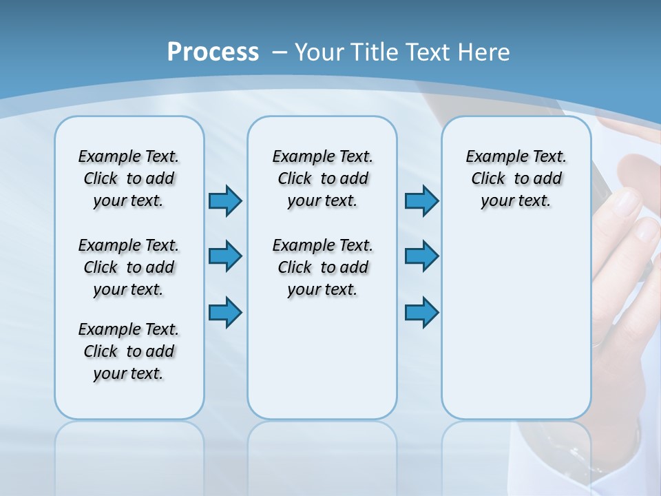 Telephony Woman Technology PowerPoint Template