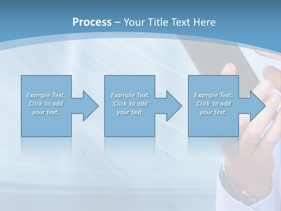 Telephony Woman Technology PowerPoint Template