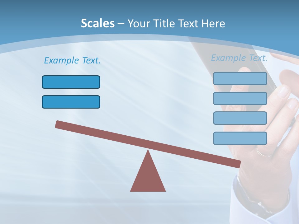 Telephony Woman Technology PowerPoint Template