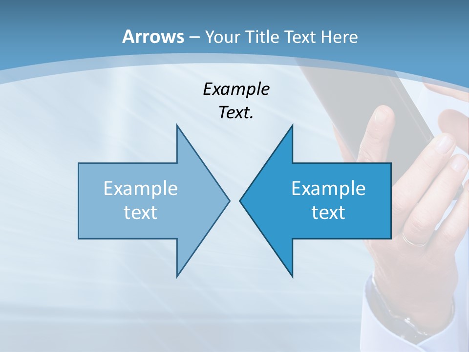 Telephony Woman Technology PowerPoint Template