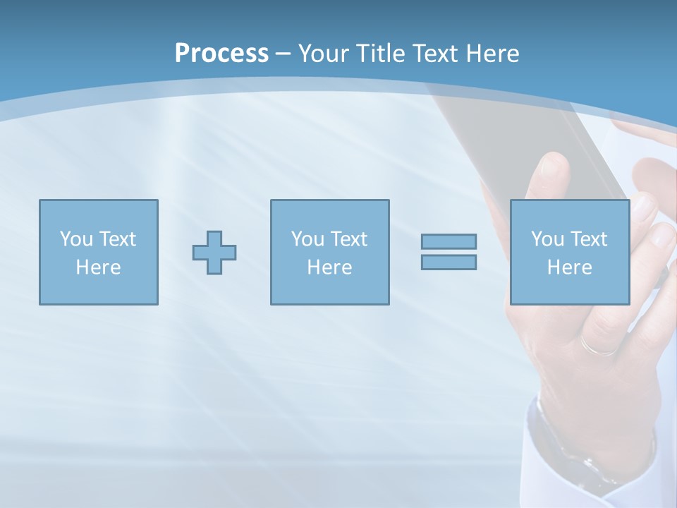 Telephony Woman Technology PowerPoint Template