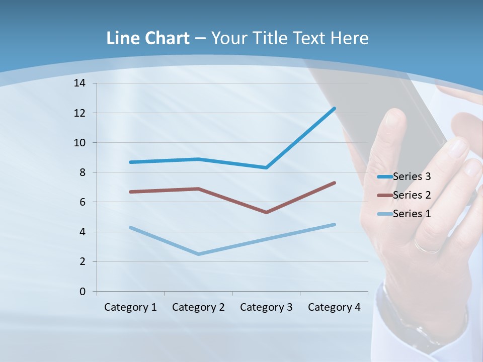 Telephony Woman Technology PowerPoint Template