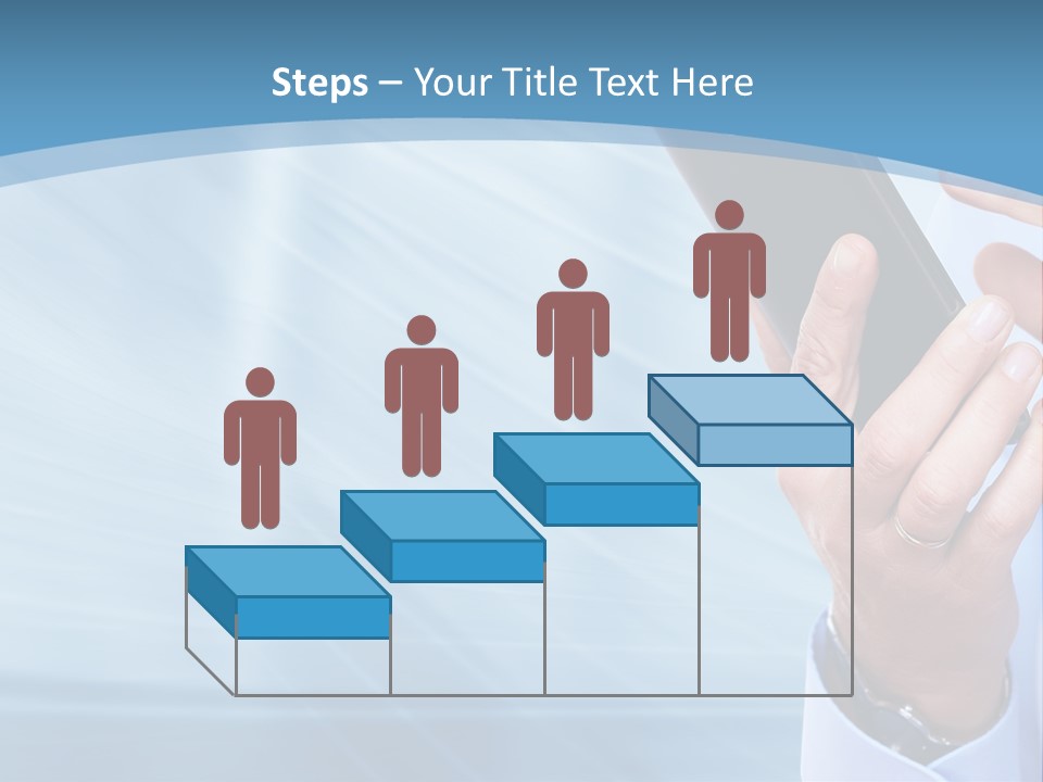 Telephony Woman Technology PowerPoint Template