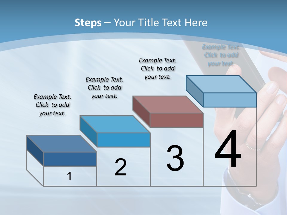 Telephony Woman Technology PowerPoint Template