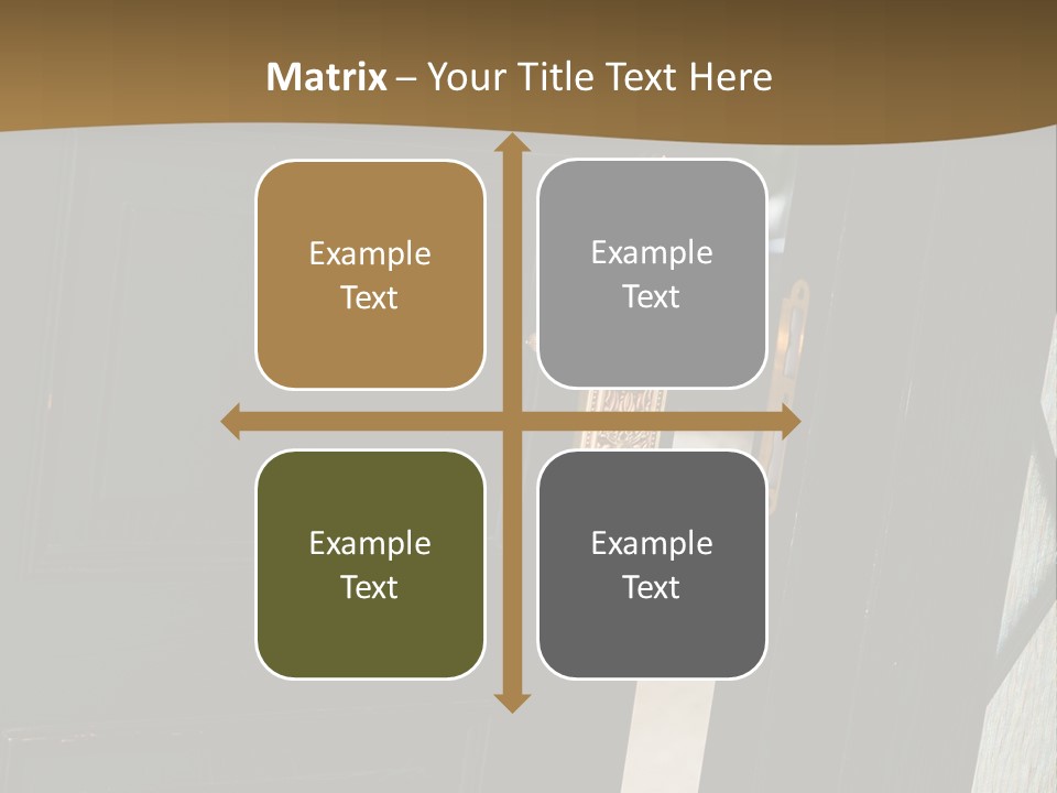 Retro Residential Metal PowerPoint Template