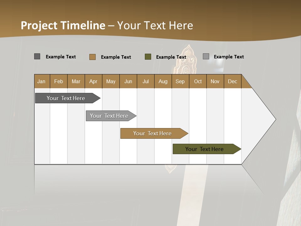 Retro Residential Metal PowerPoint Template
