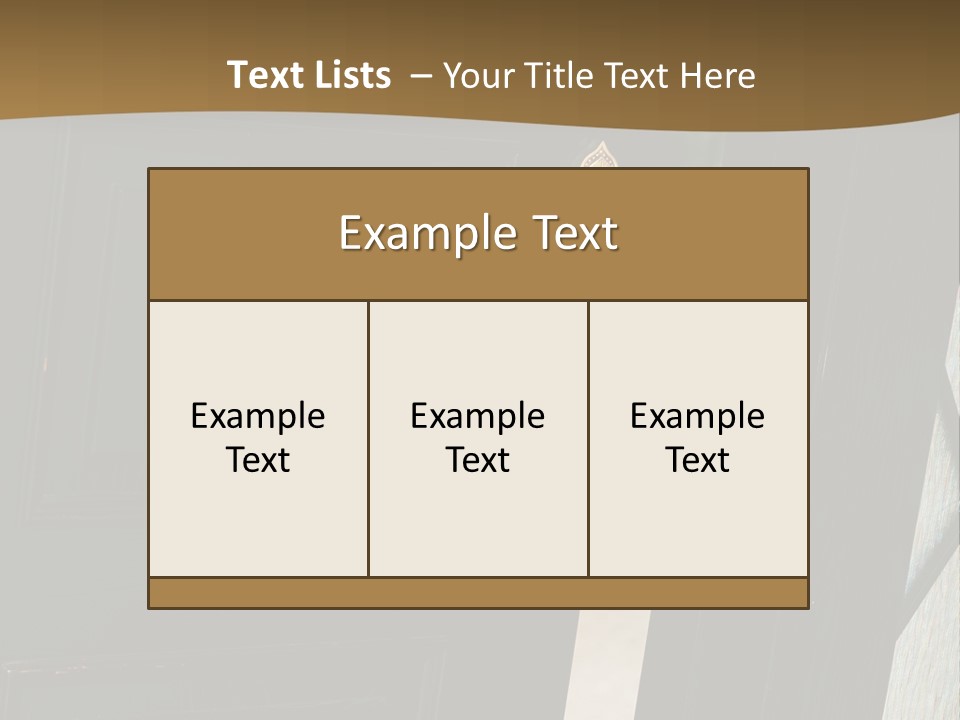 Retro Residential Metal PowerPoint Template