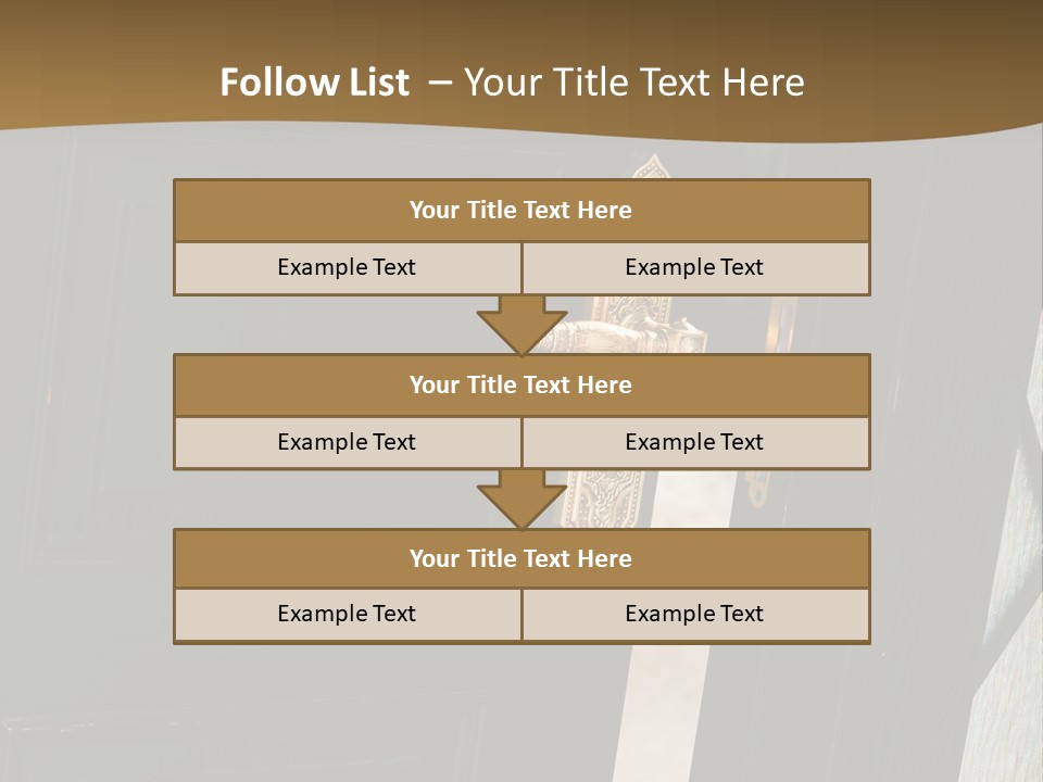Retro Residential Metal PowerPoint Template