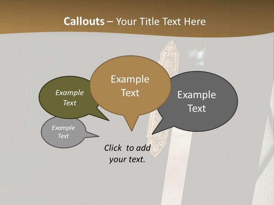 Retro Residential Metal PowerPoint Template