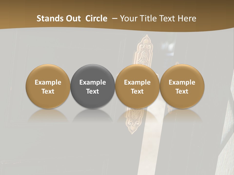 Retro Residential Metal PowerPoint Template