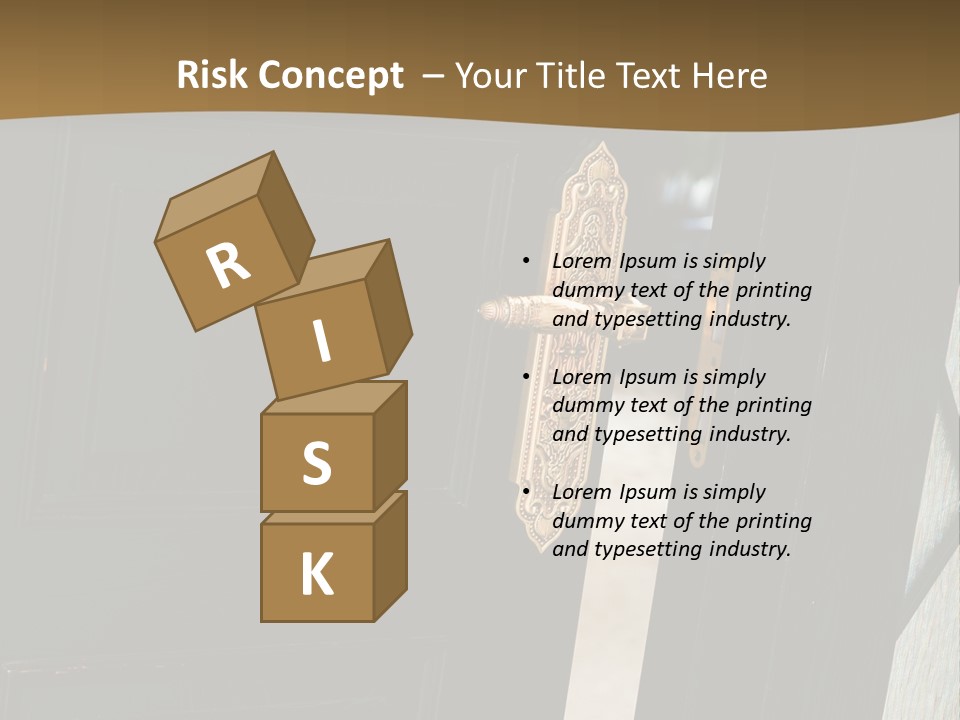 Retro Residential Metal PowerPoint Template