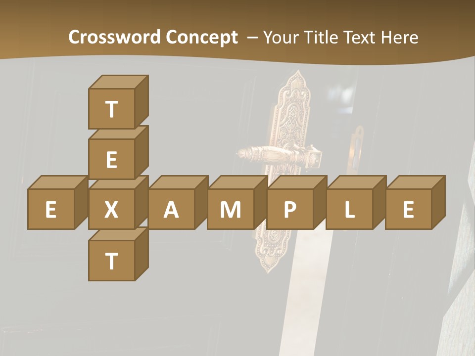 Retro Residential Metal PowerPoint Template