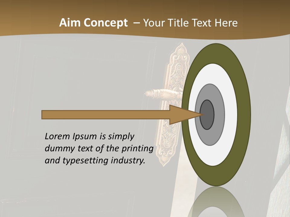 Retro Residential Metal PowerPoint Template