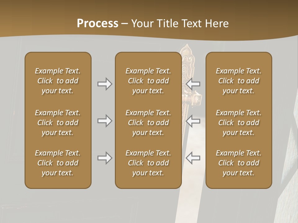 Retro Residential Metal PowerPoint Template