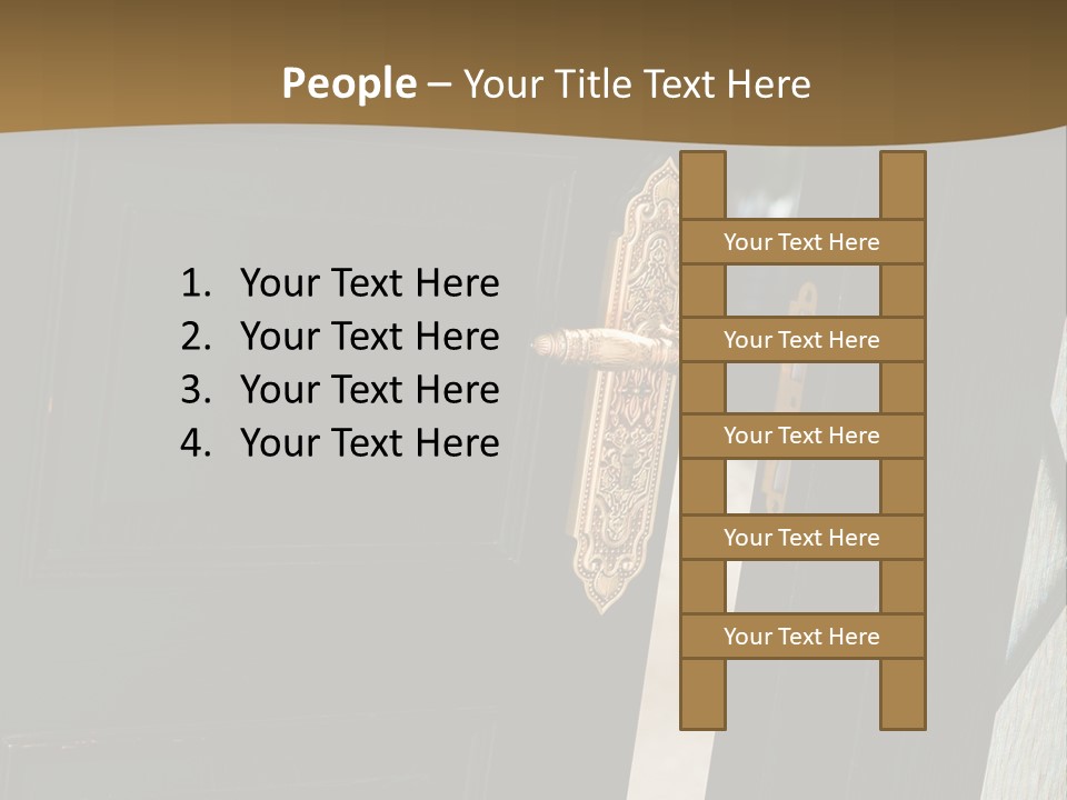 Retro Residential Metal PowerPoint Template