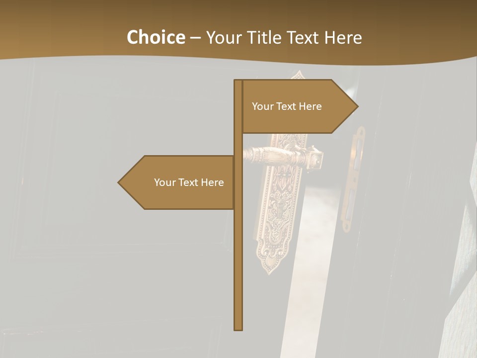 Retro Residential Metal PowerPoint Template