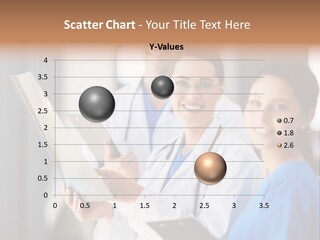 A Group Of Doctors Standing Next To Each Other PowerPoint Template