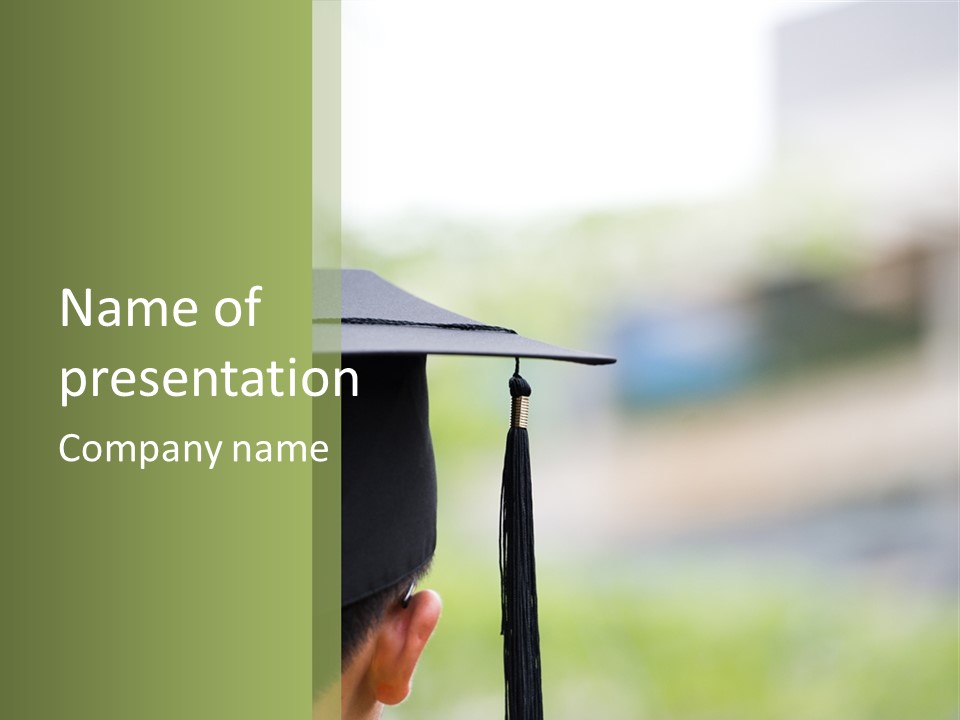 University School Completion PowerPoint Template