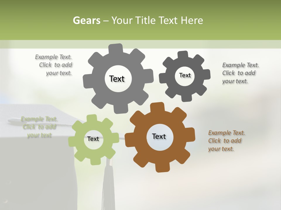 University School Completion PowerPoint Template