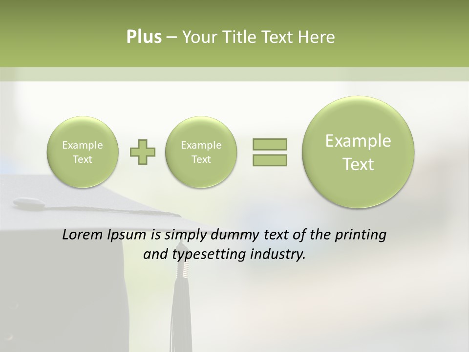 University School Completion PowerPoint Template
