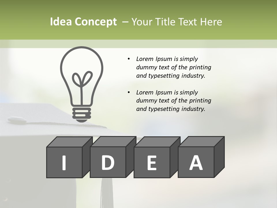 University School Completion PowerPoint Template