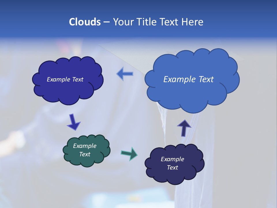 A Person In A Graduation Cap And Gown PowerPoint Template