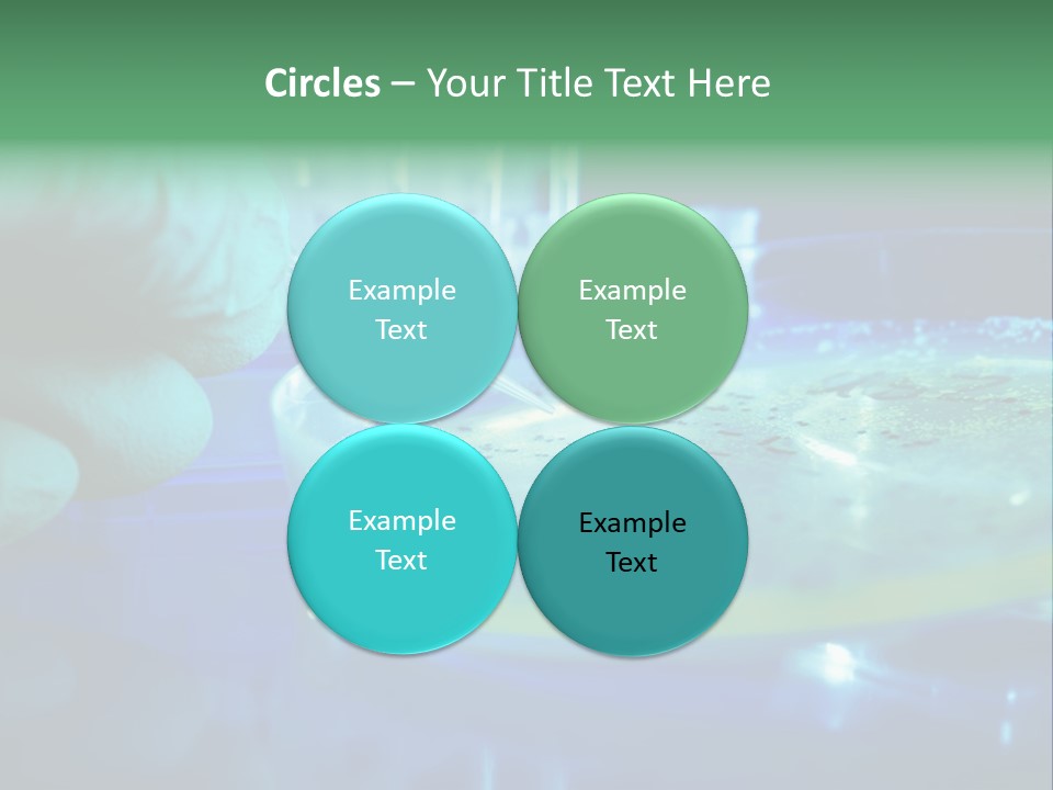 Agar Bacterial Tools PowerPoint Template