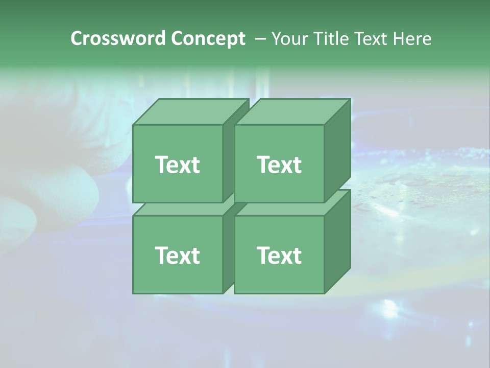 Agar Bacterial Tools PowerPoint Template