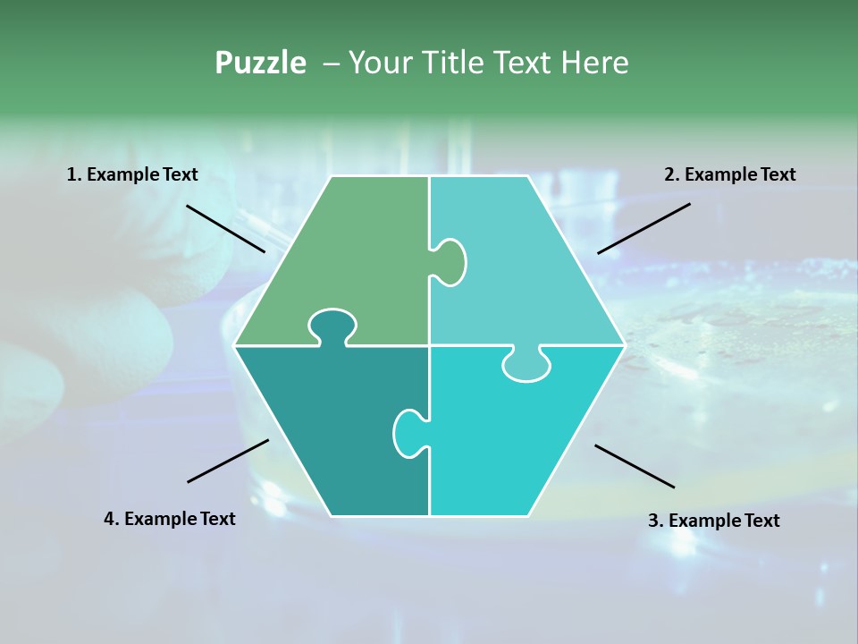 Agar Bacterial Tools PowerPoint Template