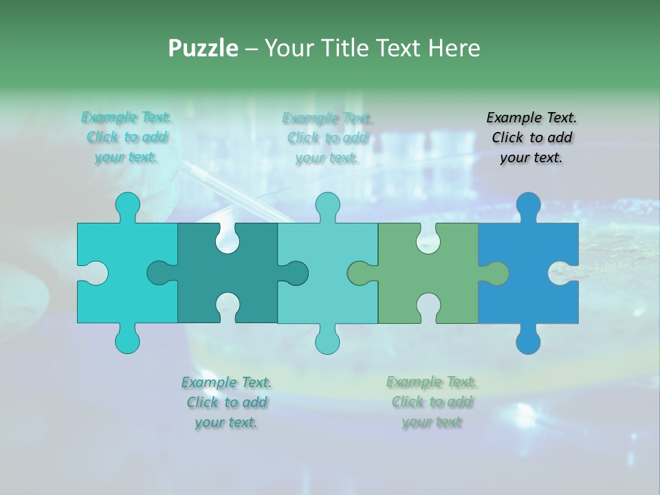 Agar Bacterial Tools PowerPoint Template
