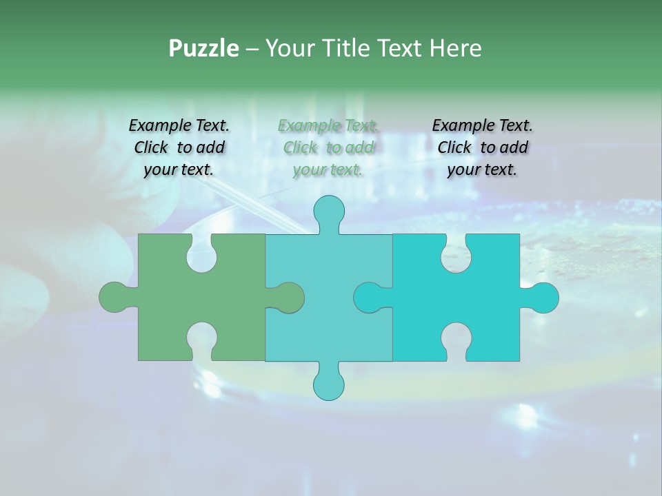 Agar Bacterial Tools PowerPoint Template