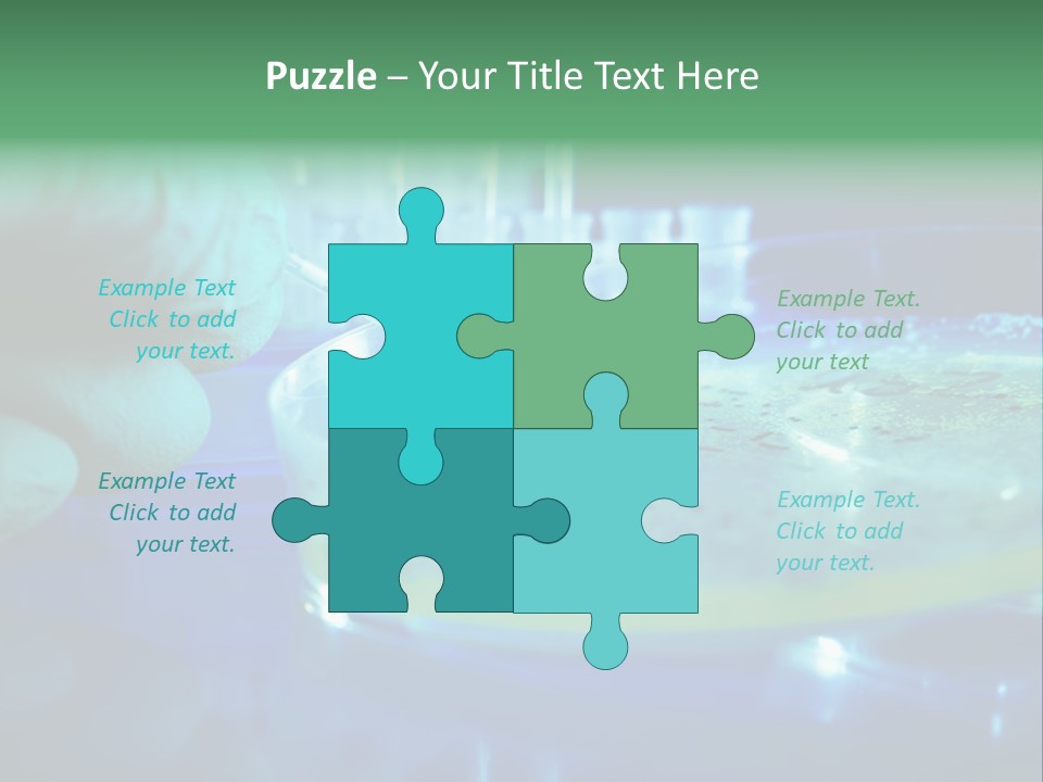 Agar Bacterial Tools PowerPoint Template