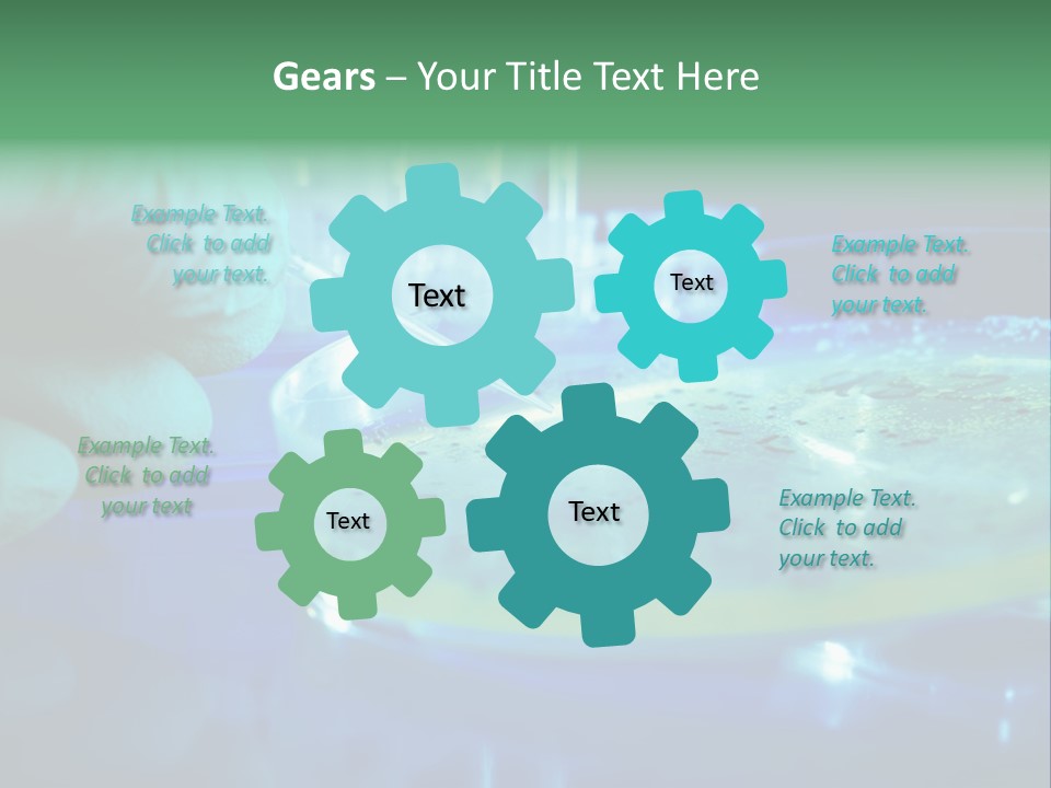 Agar Bacterial Tools PowerPoint Template