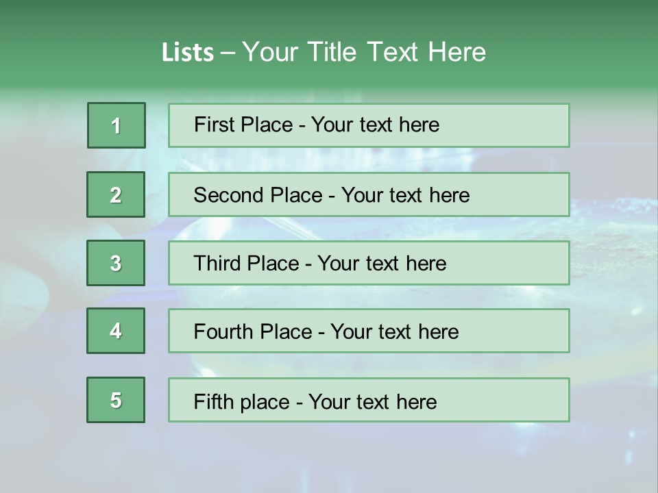 Agar Bacterial Tools PowerPoint Template