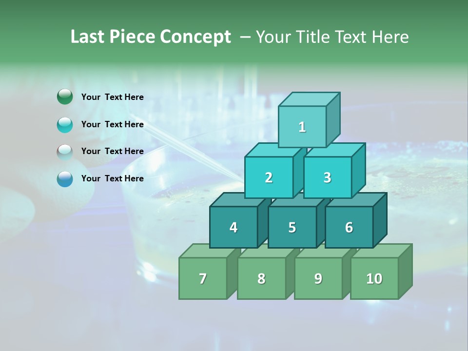 Agar Bacterial Tools PowerPoint Template