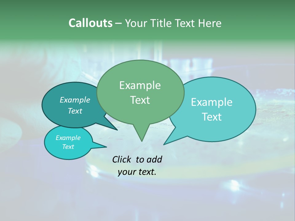Agar Bacterial Tools PowerPoint Template